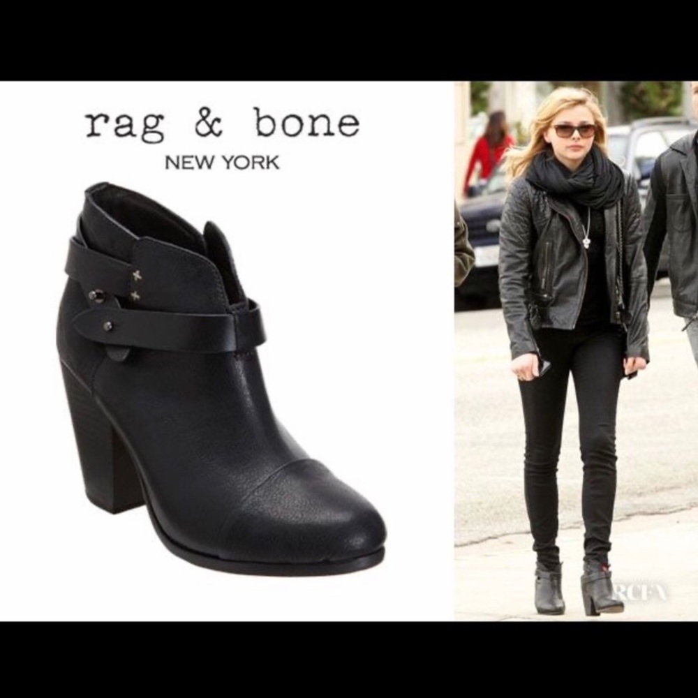 Rag & Bone Graphite Booties W/Vibram Soles! - image 5
